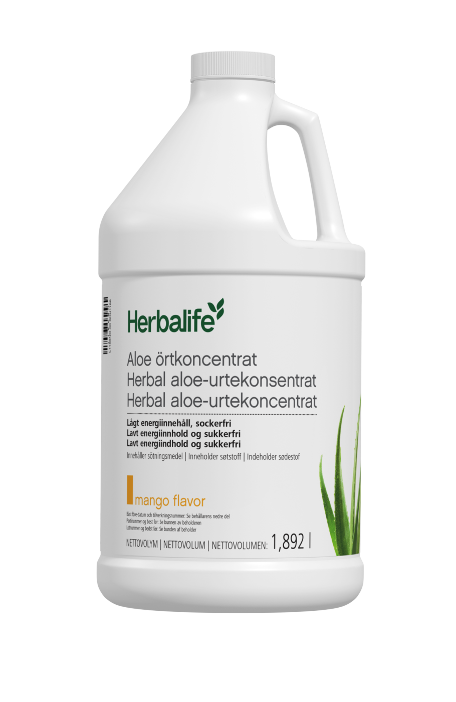 Herbal aloe-urtekonsentrat – Mangosmak